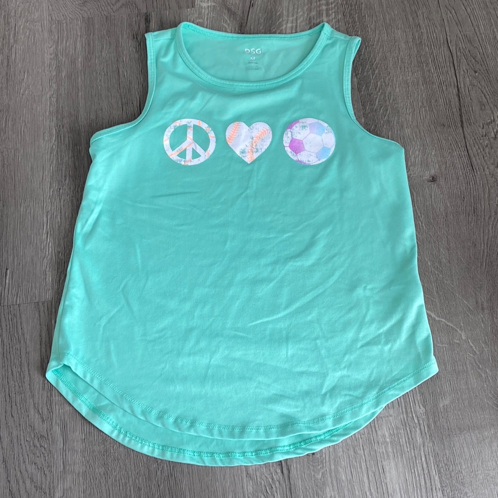 DSG Soccer/Softball/Heart Tank Top